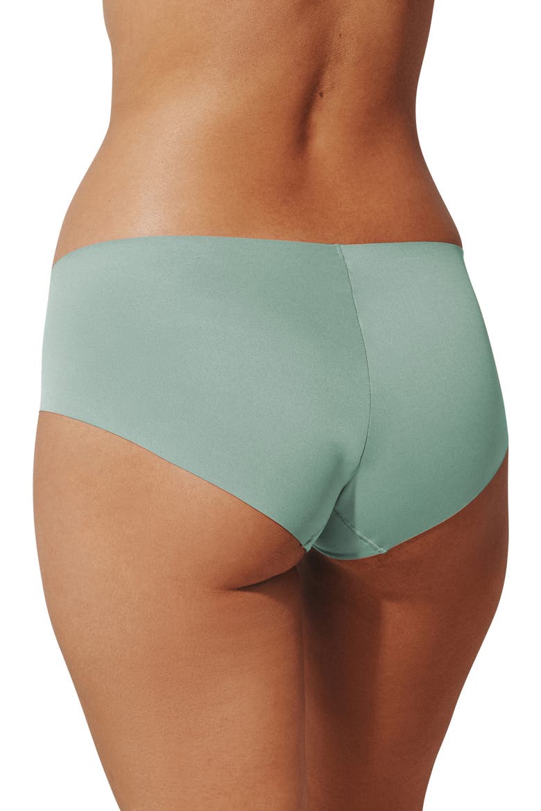 Assorted 2-Pack Zero Edge™ Invisible Hipsters, Alternate, color, MOCHA/ DAYDREAM