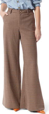 DO by Dee Ocleppo Tabitha Plaid Wide Leg Pants
