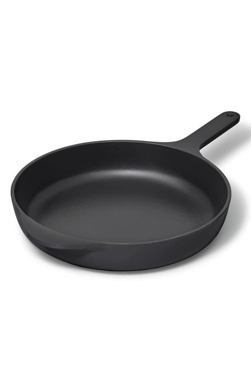 Caraway 10.5-inch Enameled Cast Iron Skillet In Light Gray