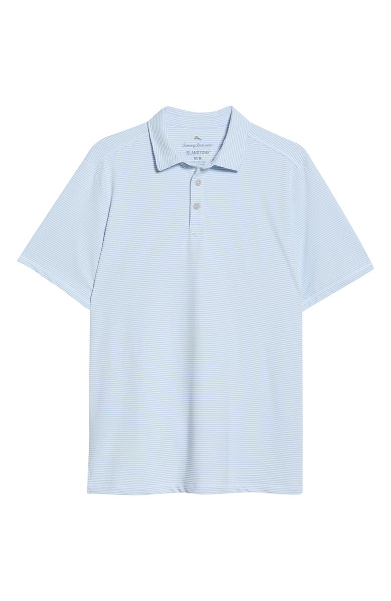 Tommy Bahama Catch The Wave Stripe Polo, Main, color, Sky Blue