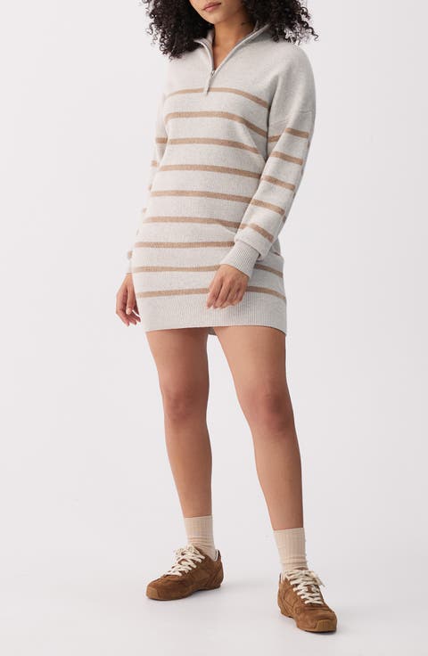 Verdun Striped Sweater Dress