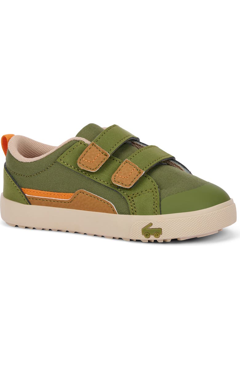See Kai Run Kids' Riley Sneaker, Main, color, Olive Green