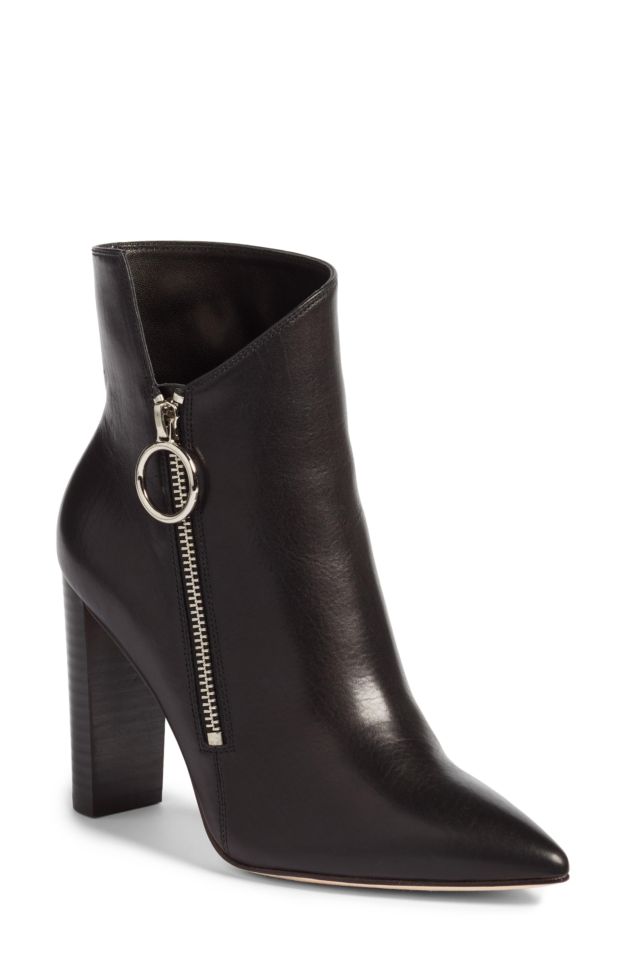 PAIGE Kate Asymmetrical Bootie, Main, color, 