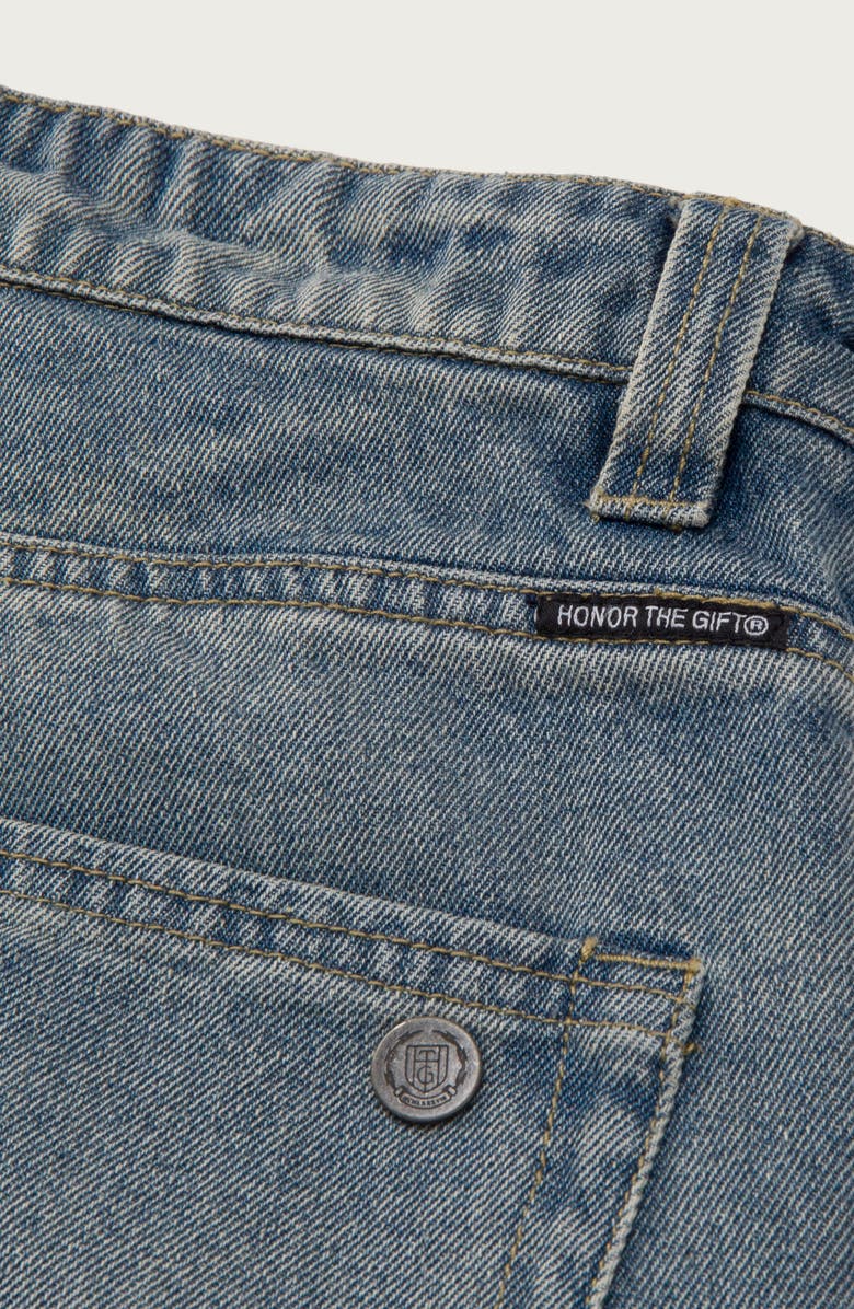 HONOR THE GIFT HTG Branded Straight Leg Jeans, Alternate, color, 