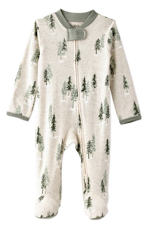 Kids' Scout Stripe Cotton Footie