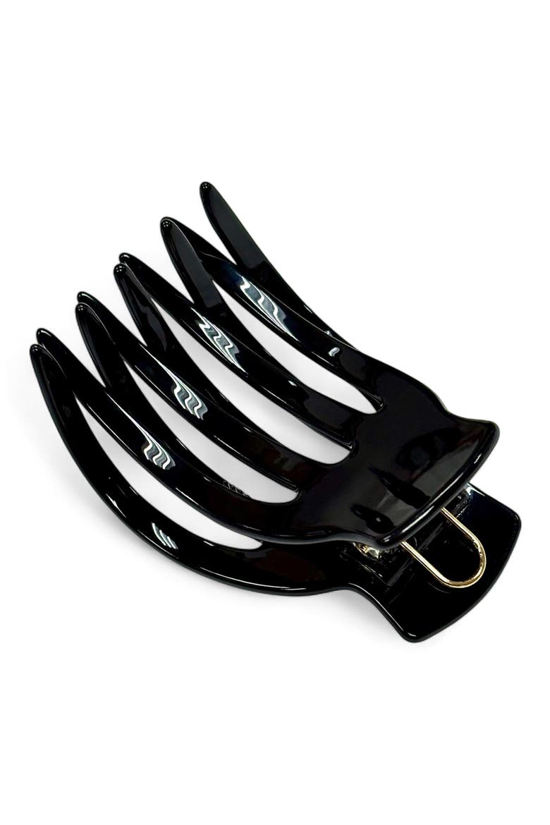 Yara Yoga Hair Clip, Alternate, color, BLACK