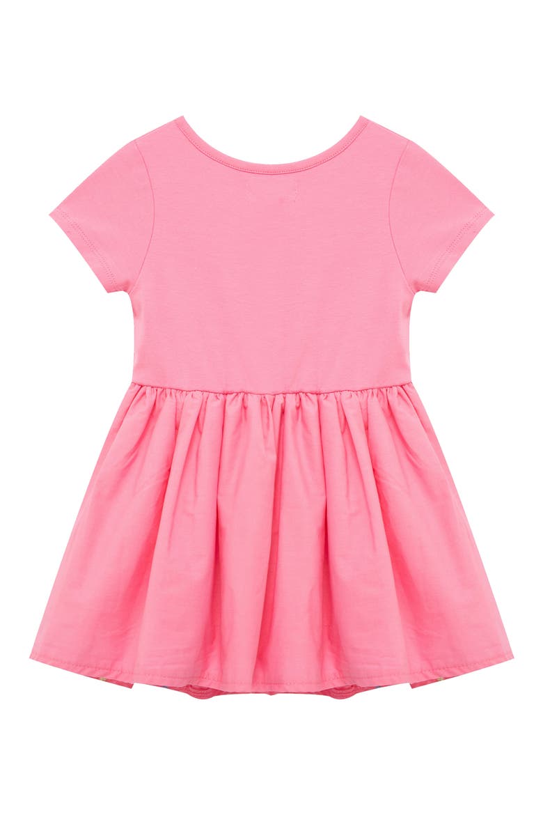 Flower Vines Fit & Flare Dress, Alternate, color, LILAC