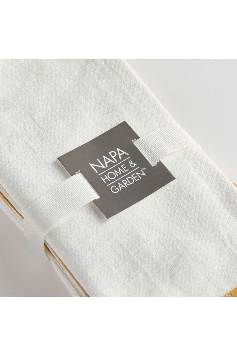 Connor Dinner Napkins Set Of 4, Alternate, color, Yellow