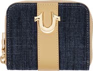 USPA ACCESSORIES Small Mixed Media Wallet