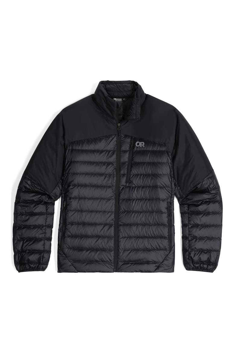 Helium 800 Fill Power Down Jacket, Alternate, color, BLACK