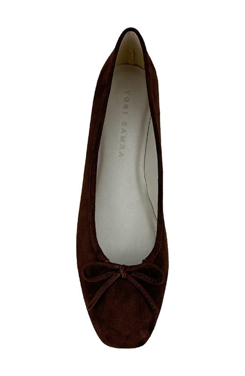 Yosi Samra Sage Ballet Flat In Animal Print