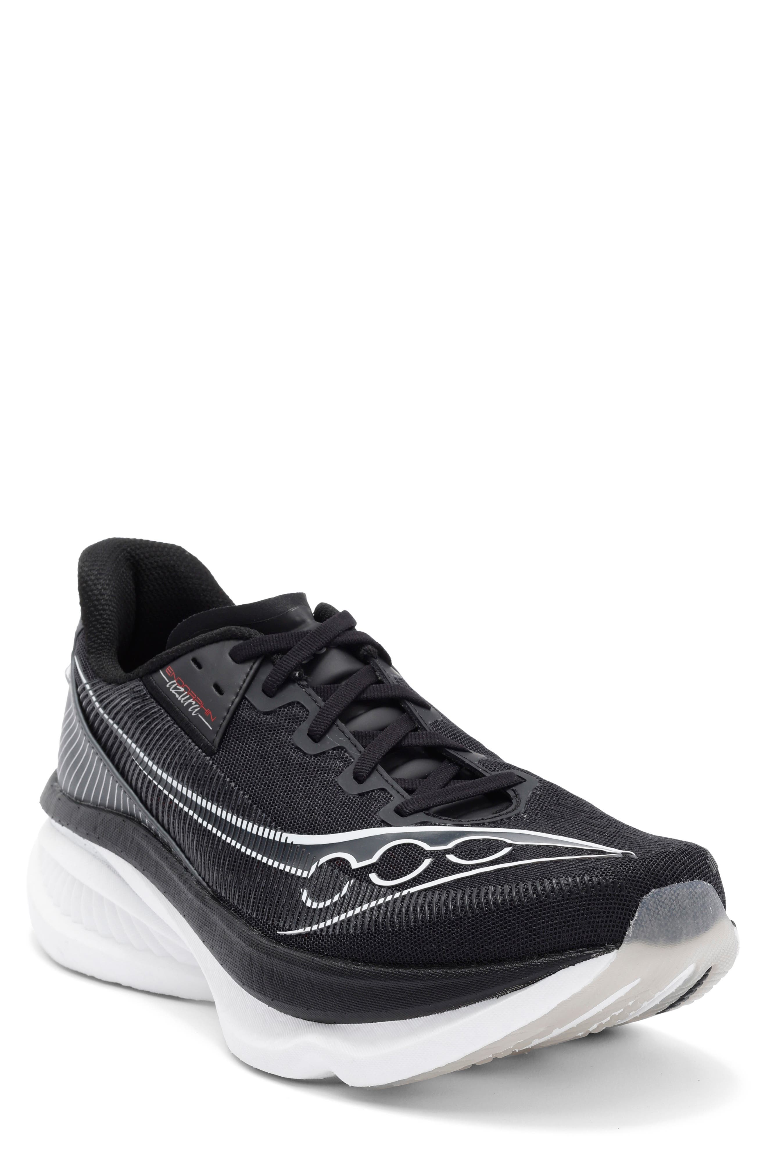 Saucony Endorphin Azura Running Shoe, Main, color, Black/ White