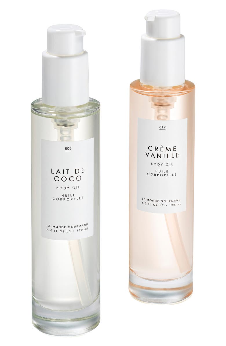 LE MONDE GOURMAND Crème Vanille Body Oil, Alternate, color, 