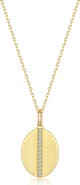 Lafonn Cowrie Simulated Diamond Shell Pendant Necklace