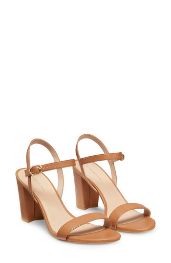 STUART WEITZMAN STUART WEITZMAN DANCER 75 BLOCK HEEL SANDAL