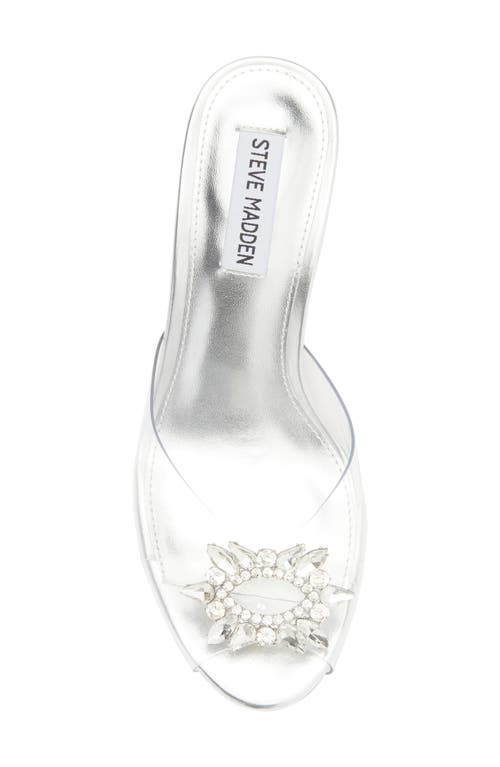 Shop Steve Madden Reagan Sandal In Silver