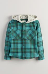 Tucker + Tate Kids' Hooded Flannel Shirt