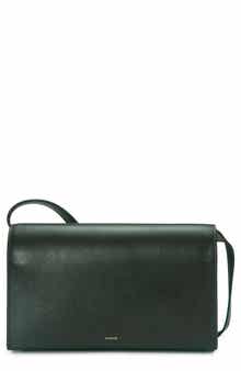 Vince Leather Crossbody Wallet