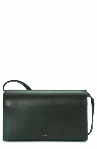 Vince Leather Crossbody Wallet