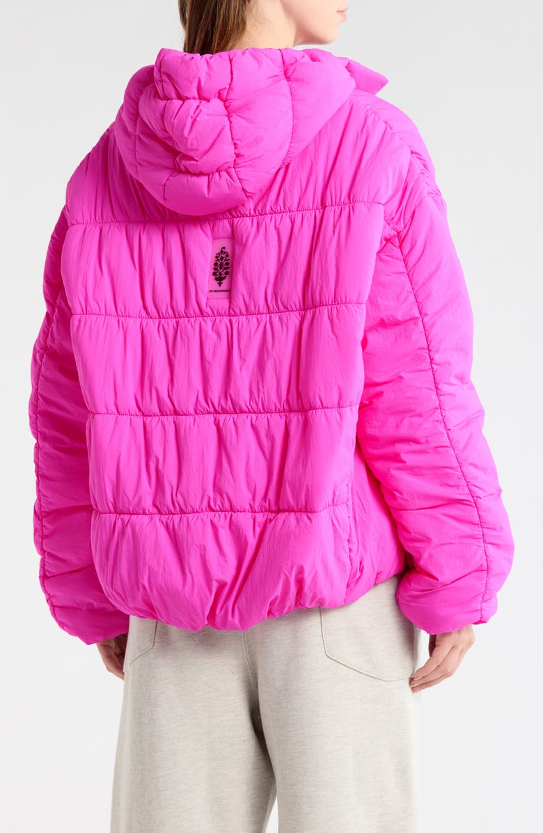 FP Movement by Free People Polly Puffer Pullover, Alternate, color, Candy Pink