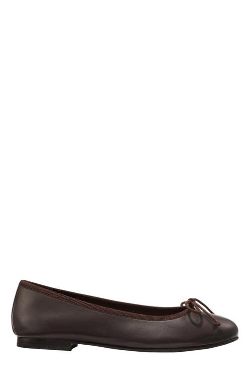 Margaux The Demi Flat In Brown