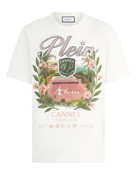 Round Neck T-Shirt Cannes Tennis Club Men