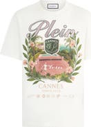 PHILIPP PLEIN Round Neck T-Shirt Cannes Tennis Club Men