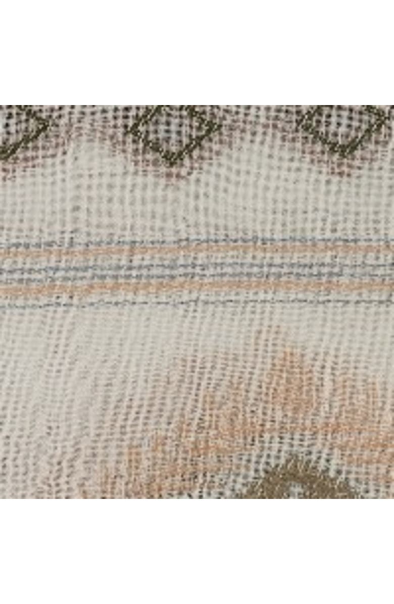 GERARD DAREL Delia Printed Scarf, Alternate, color, Khaki Green