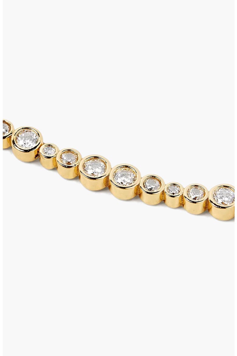 Stan Celestial Crystal Necklace in Gold, Alternate, color, Gold