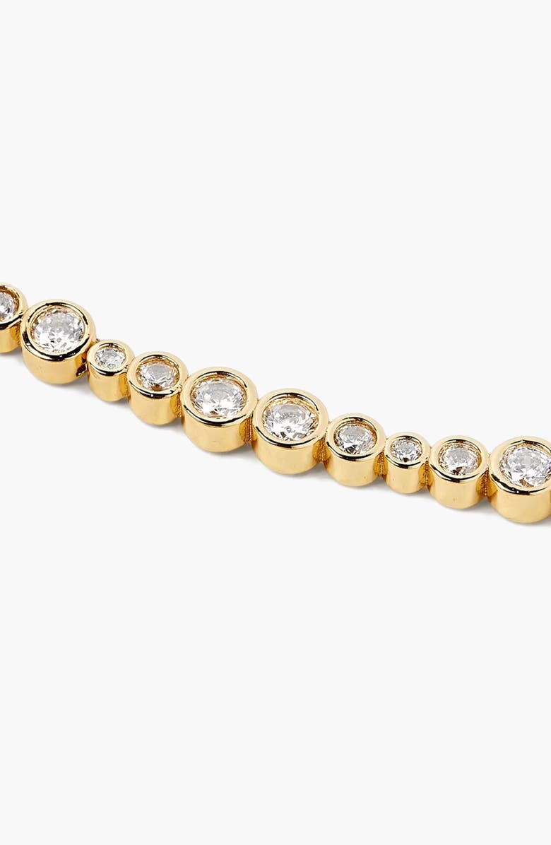 YOJ Stan Celestial Crystal Necklace in Gold, Alternate, color, Gold