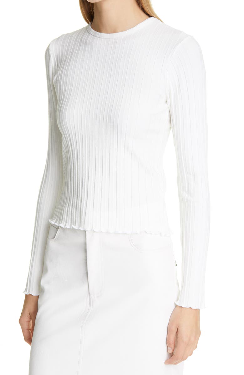 SIMONMILLER Rib by Simon Miller Rib Knit Top, Alternate, color, 