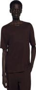 SANDRO Linen T-shirt