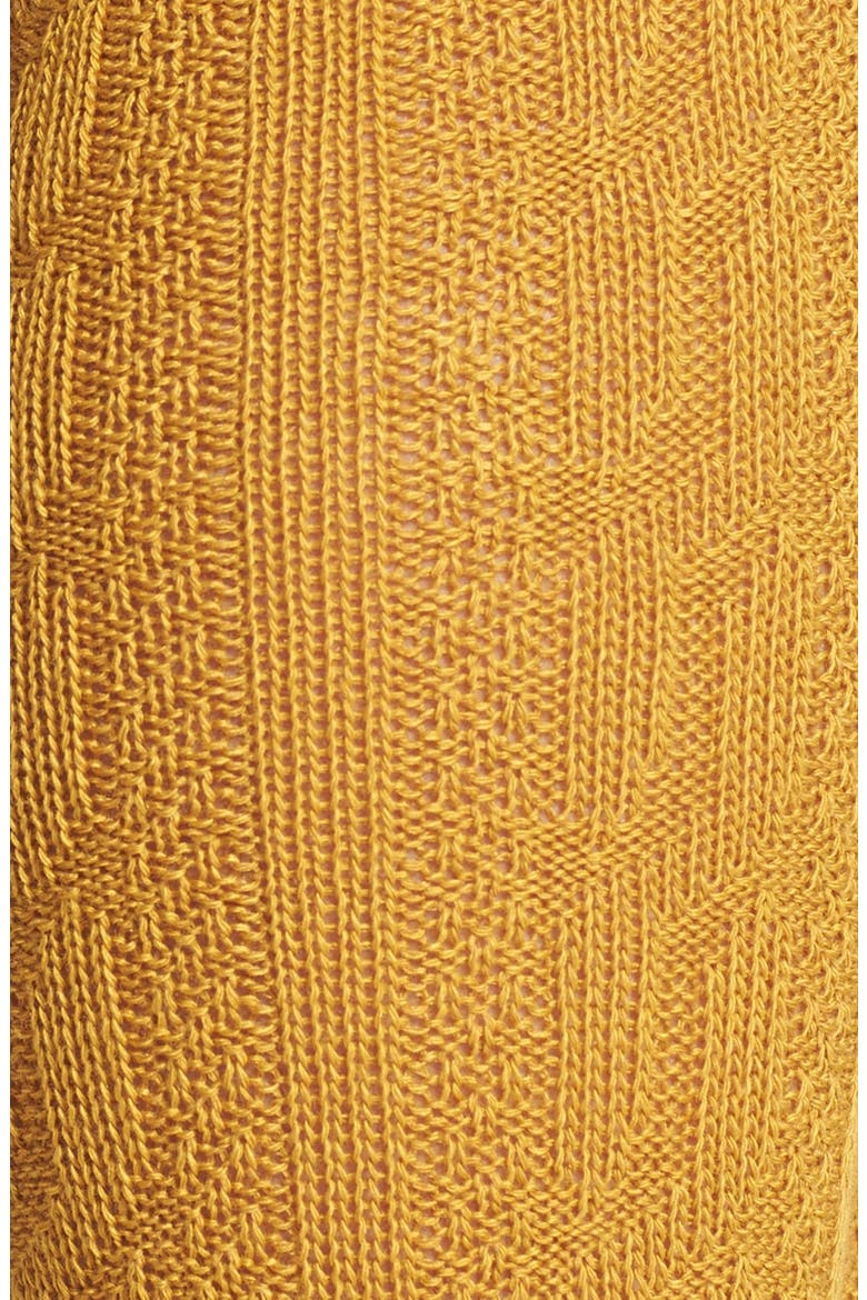 Chunky Cable Knit Over the Knee Socks, Alternate, color, OLIVE GOLD