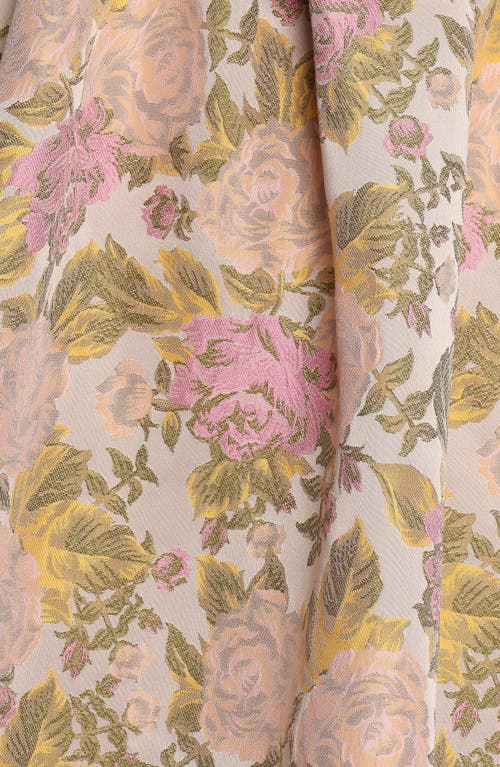 Petal And Pup Petal & Pup Bettina Floral Bow Front One-shoulder Maxi Dress In Multi