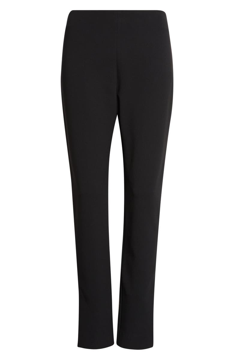 Jil Sander Invisible Zip Leggings, Alternate, color, Black