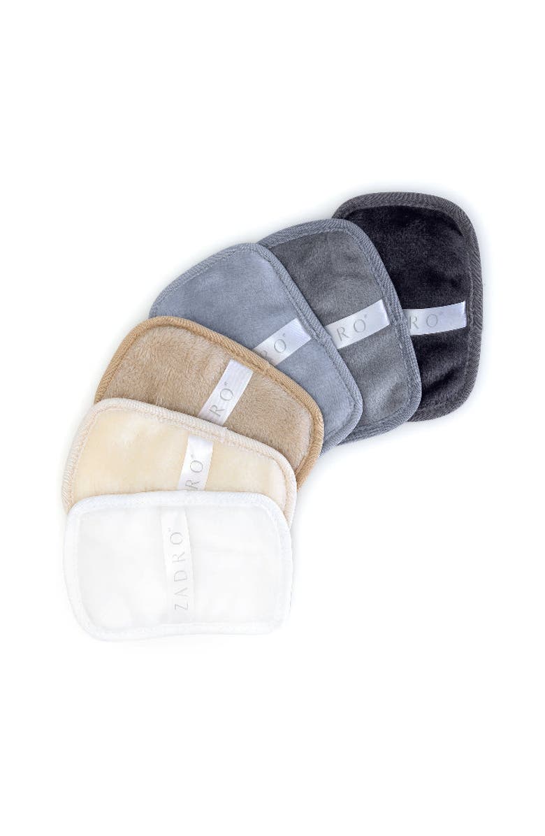 Zadro Makeup Remover Cloths, 6-Pack, Main, color, Neutral