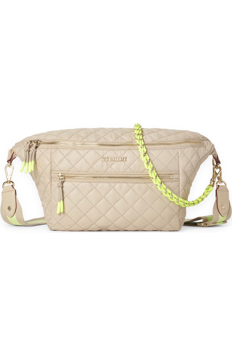 MZ Wallace Crosby Quilted Nylon Sling Bag, Main, color,