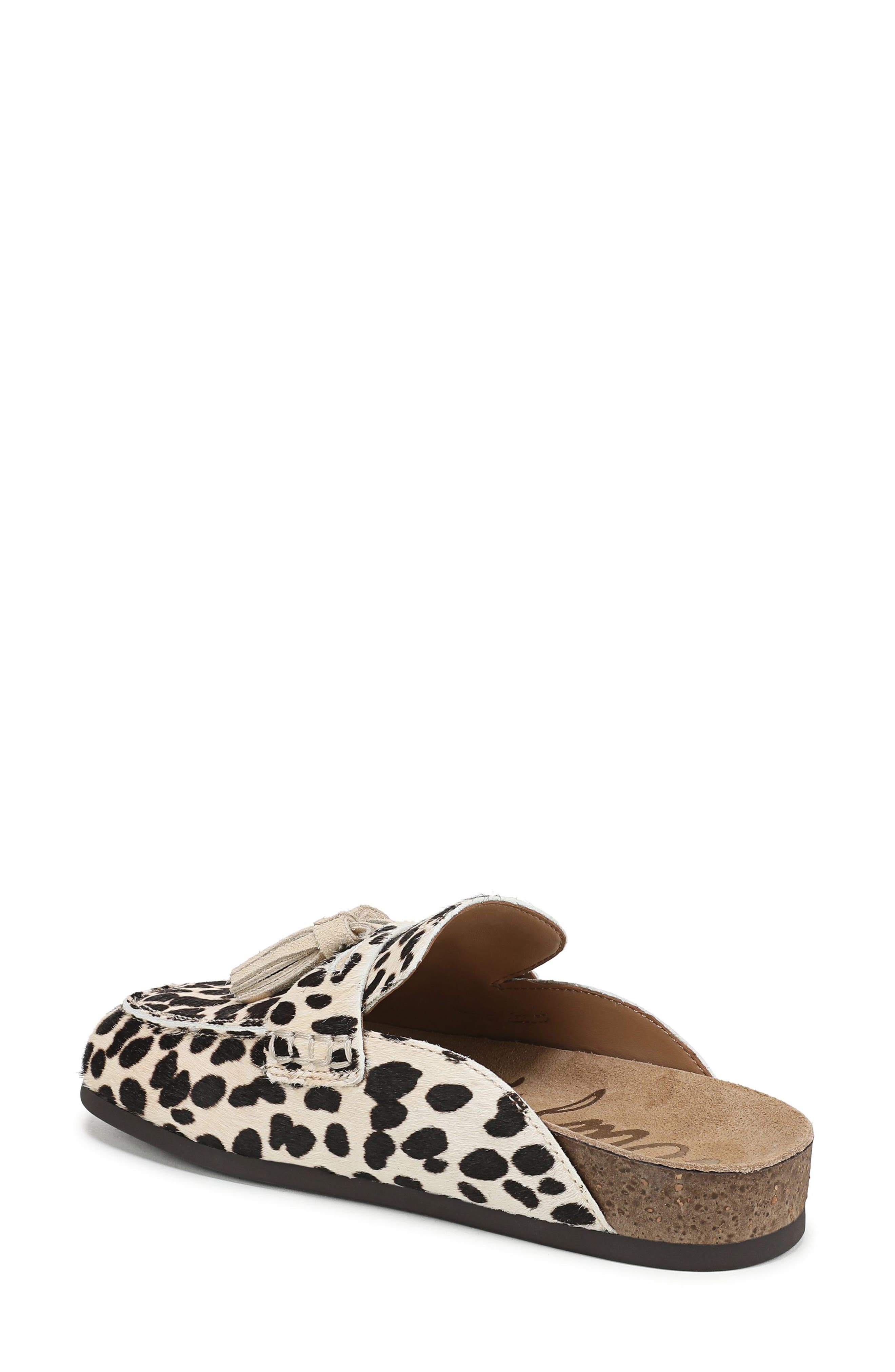 Astrid Tassel Loafer, Alternate, color, SAND/ BROWN CALF HAIR