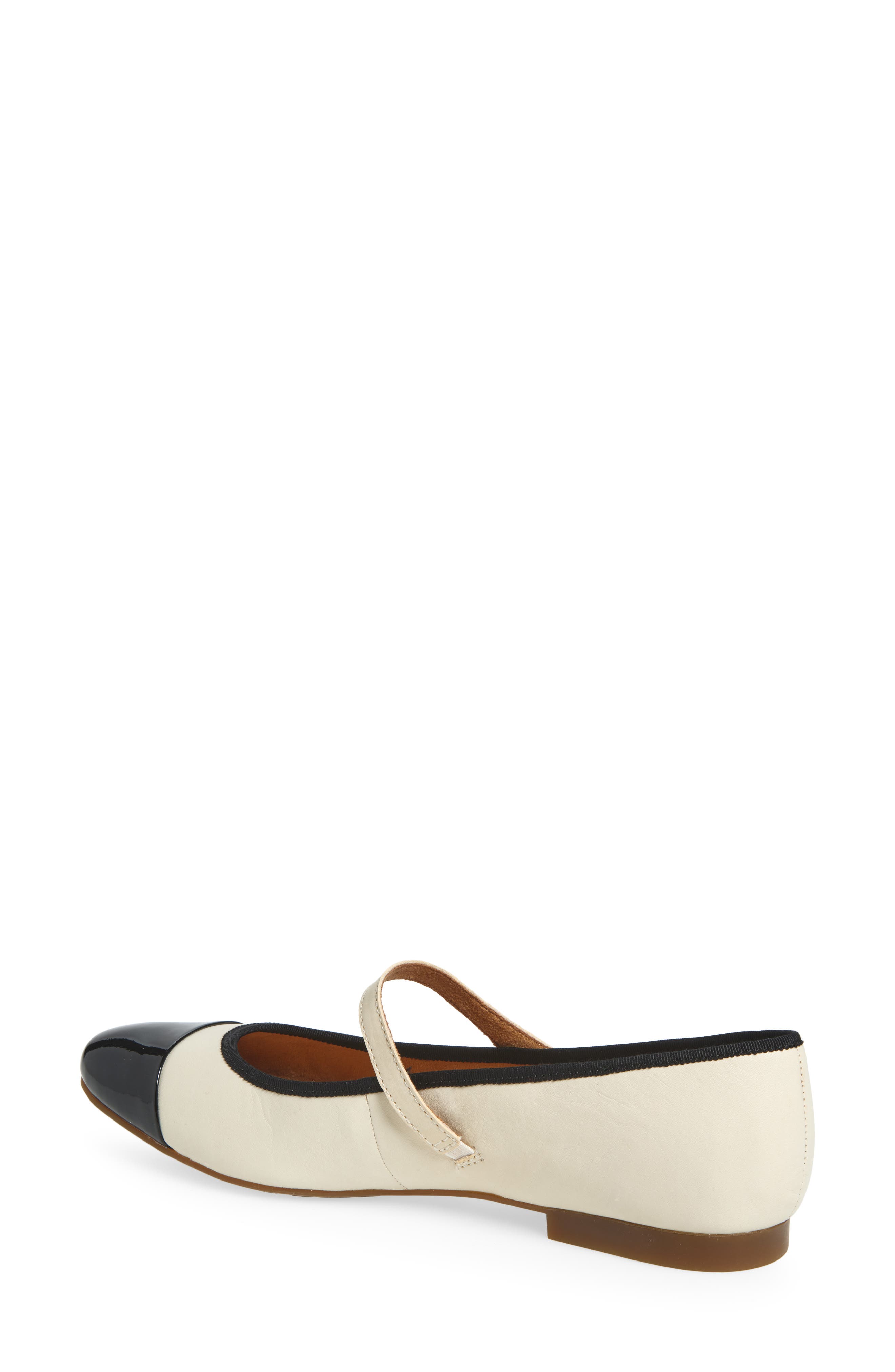 Panda Cap Toe Mary Jane, Alternate, color, CREAM