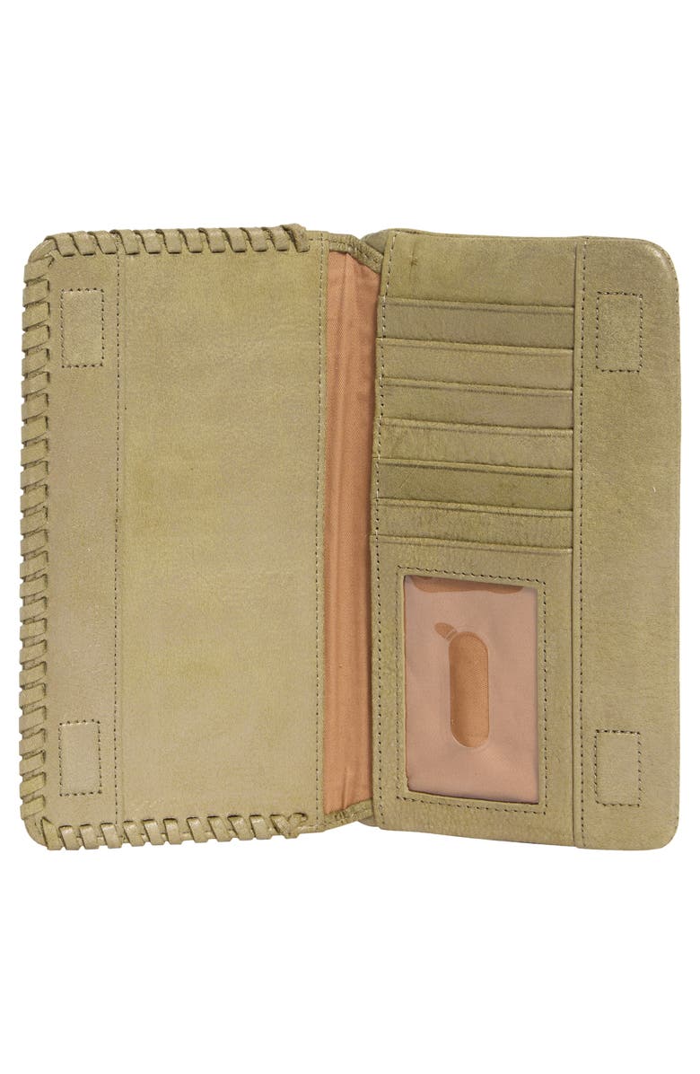 HOBO Foray Large Wallet, Alternate, color, Burnished Sage