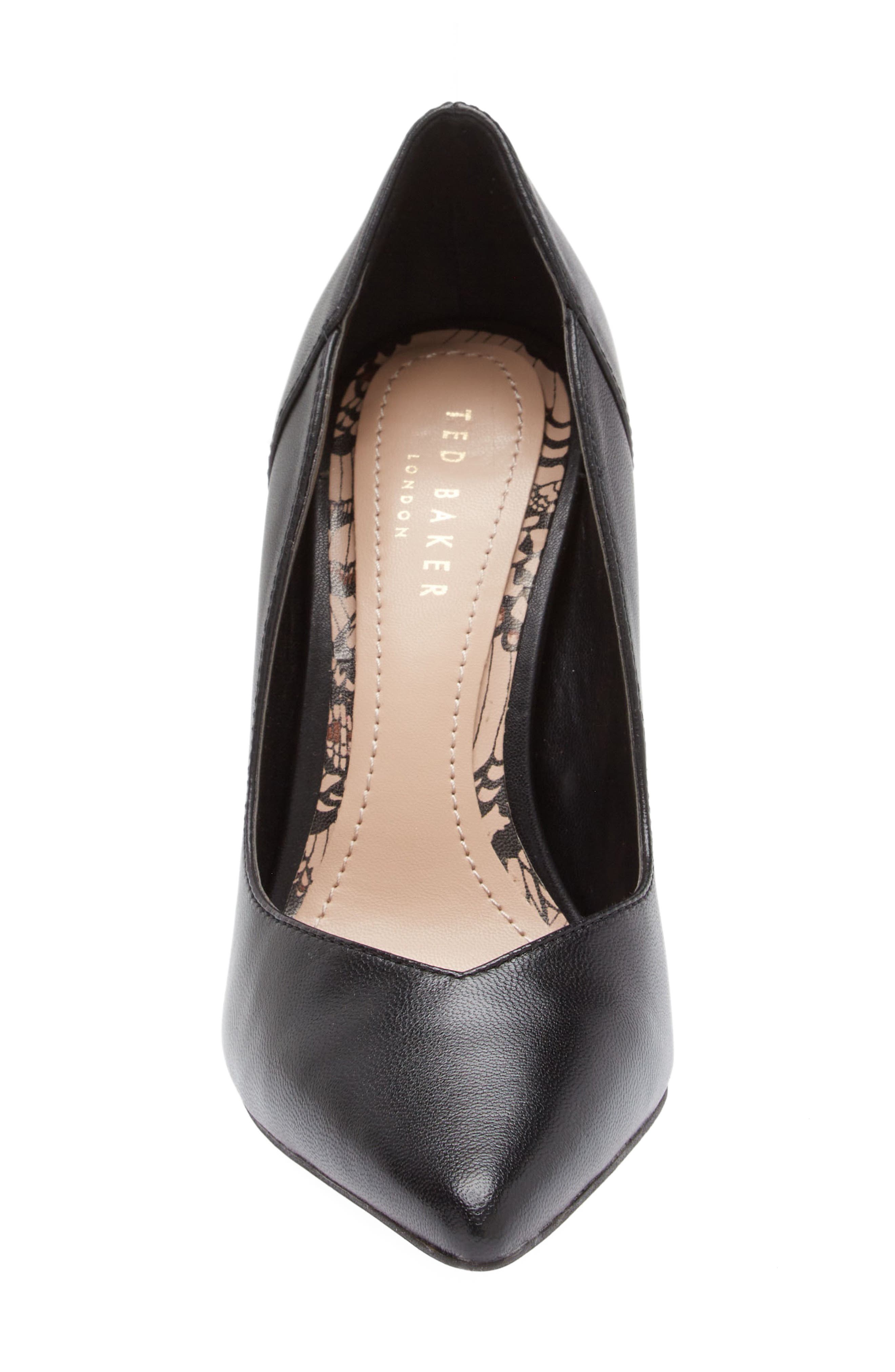 Ted Baker London Ornala Pointed Toe Pump, Alternate, color, Black