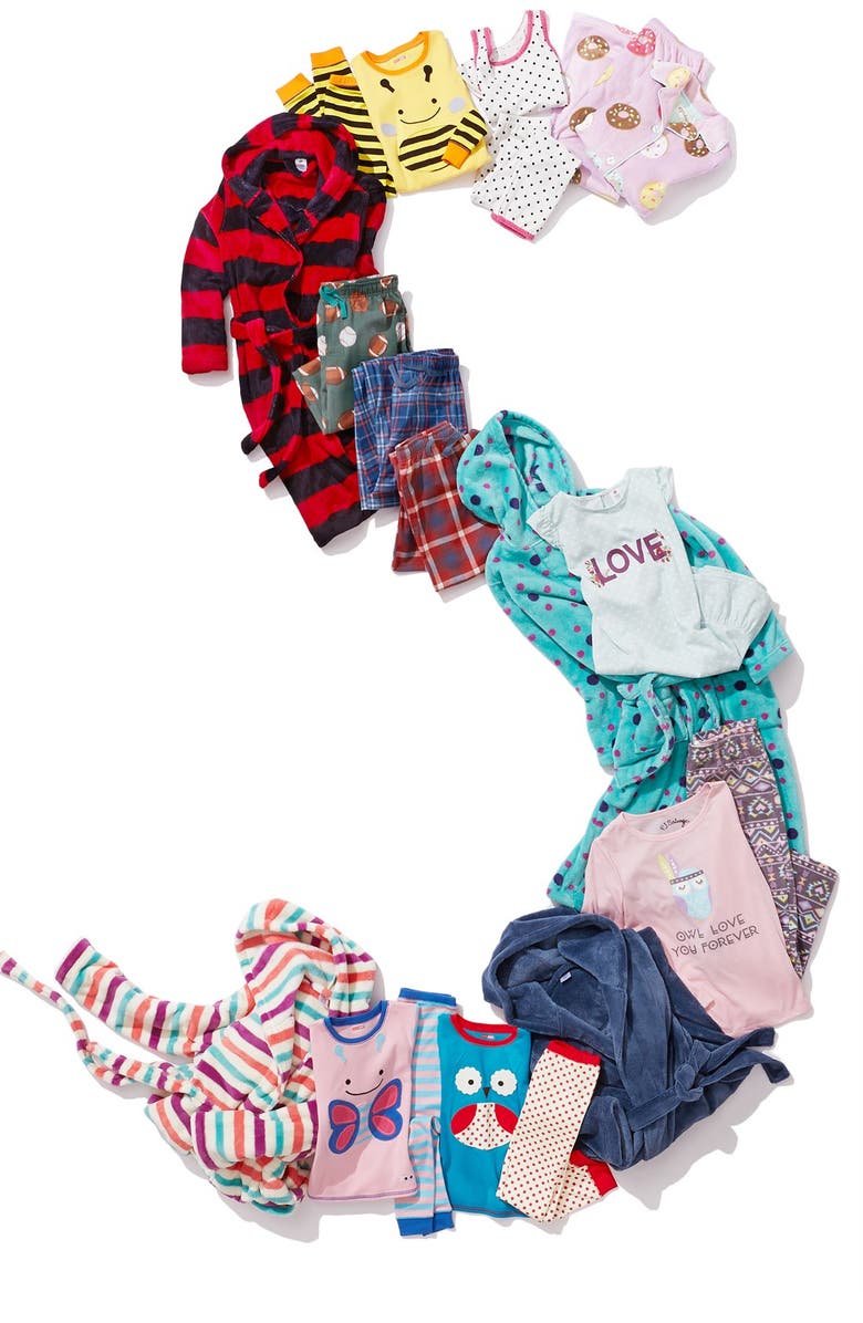 PJ Salvage 'Donut' Two-Piece Pajamas, Alternate, color,