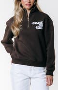 Colourful Rebel Uni Logo Wave Zip Sweat