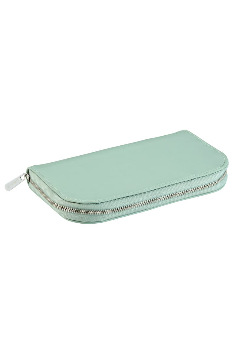 X LIBERTY Travel Portfolio, Alternate, color, Sage