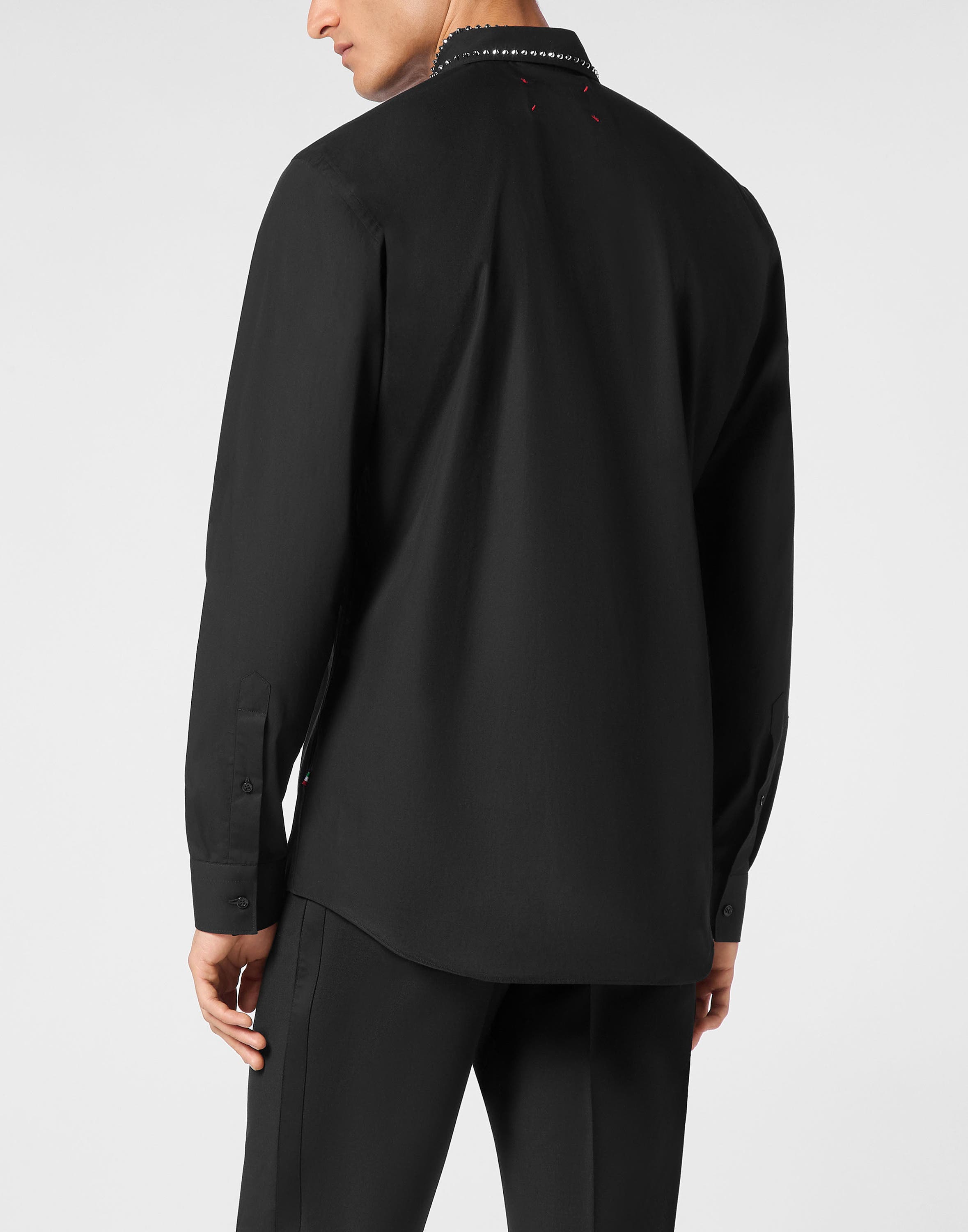 PHILIPP PLEIN Shirt Sugar Daddy Cut Ls Studs Men (Men) | Nordstrom