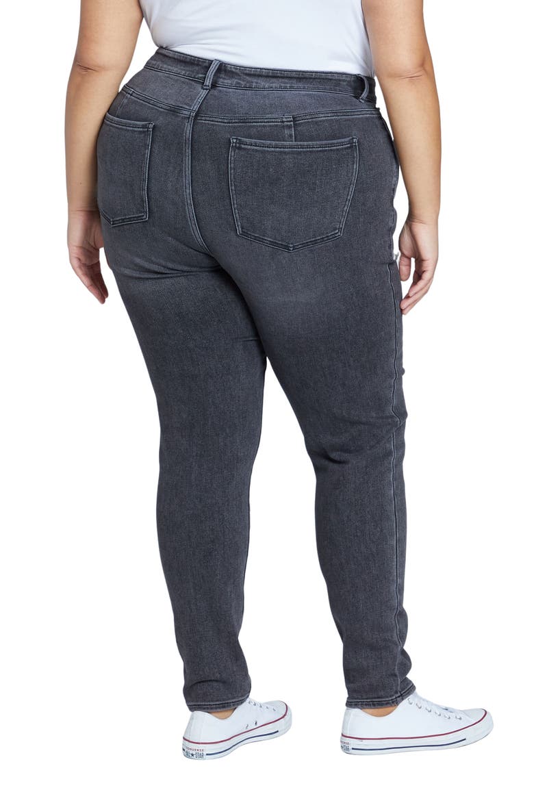 Joni Curve High Waist Slim Jeans, Alternate, color, SOFT BLACK