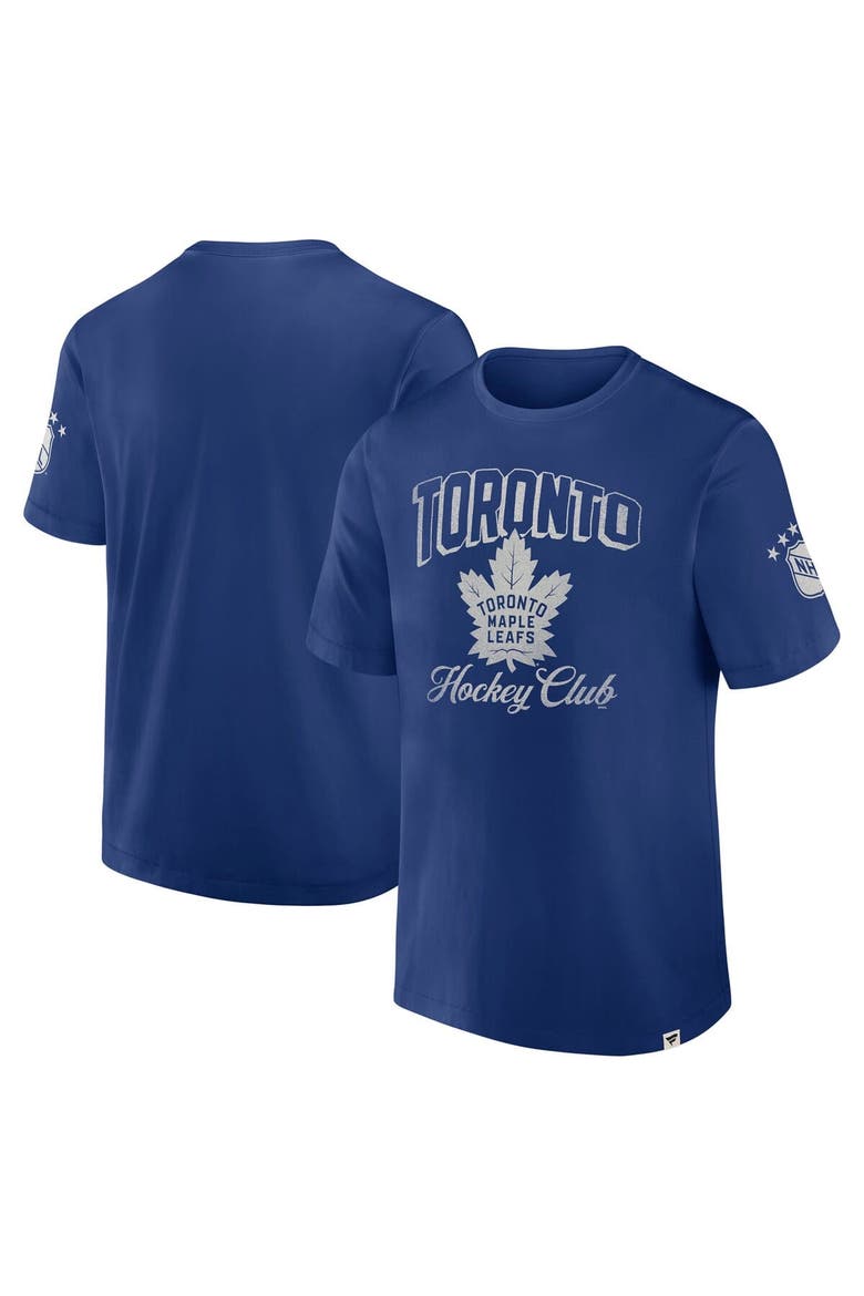 Men's Fanatics Blue Toronto Maple Leafs Decades Collection Made To Last T-Shirt, Main, color, Blue