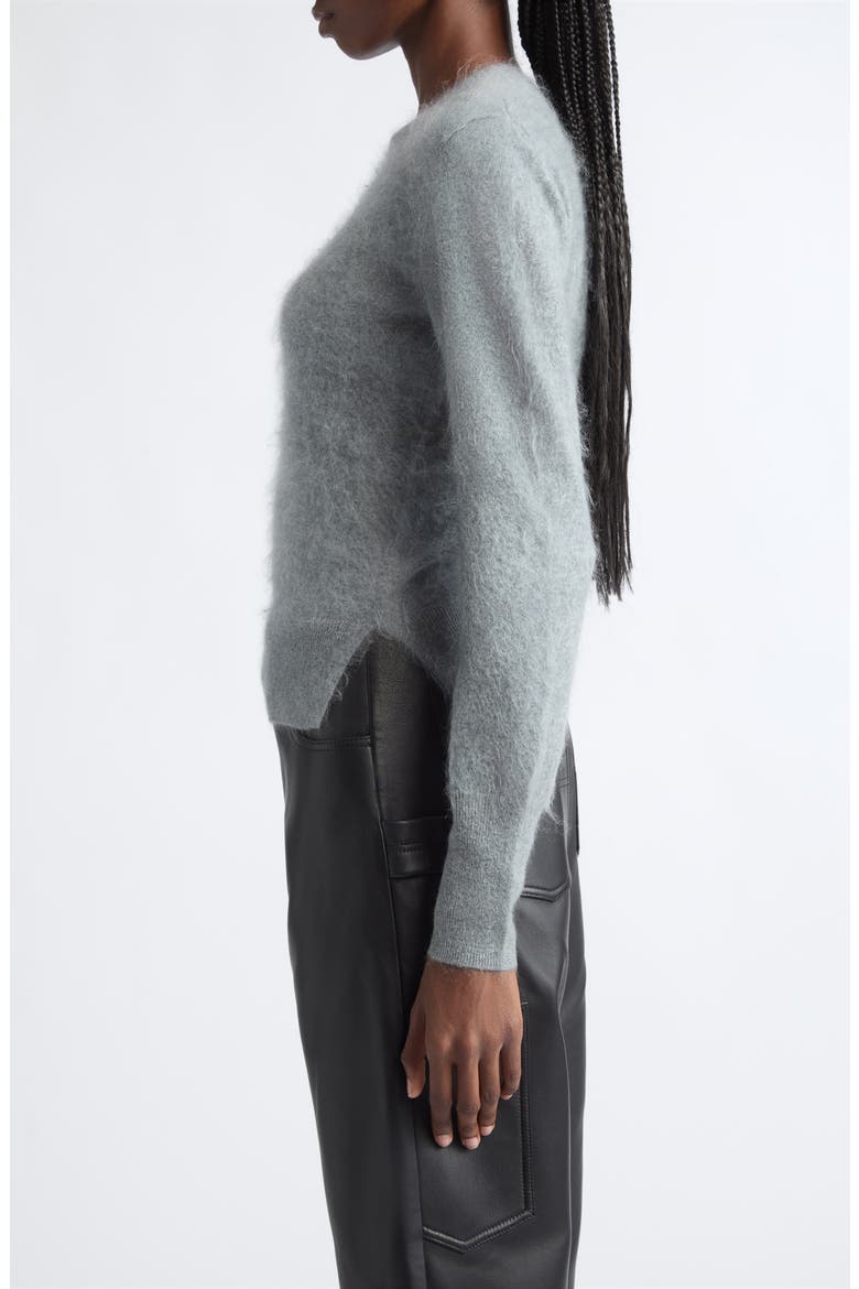 Link Cashmere Sweater, Alternate, color, JET MELANGE