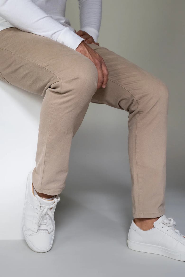 Italian 5-Pocket Pants, Alternate, color, Khaki