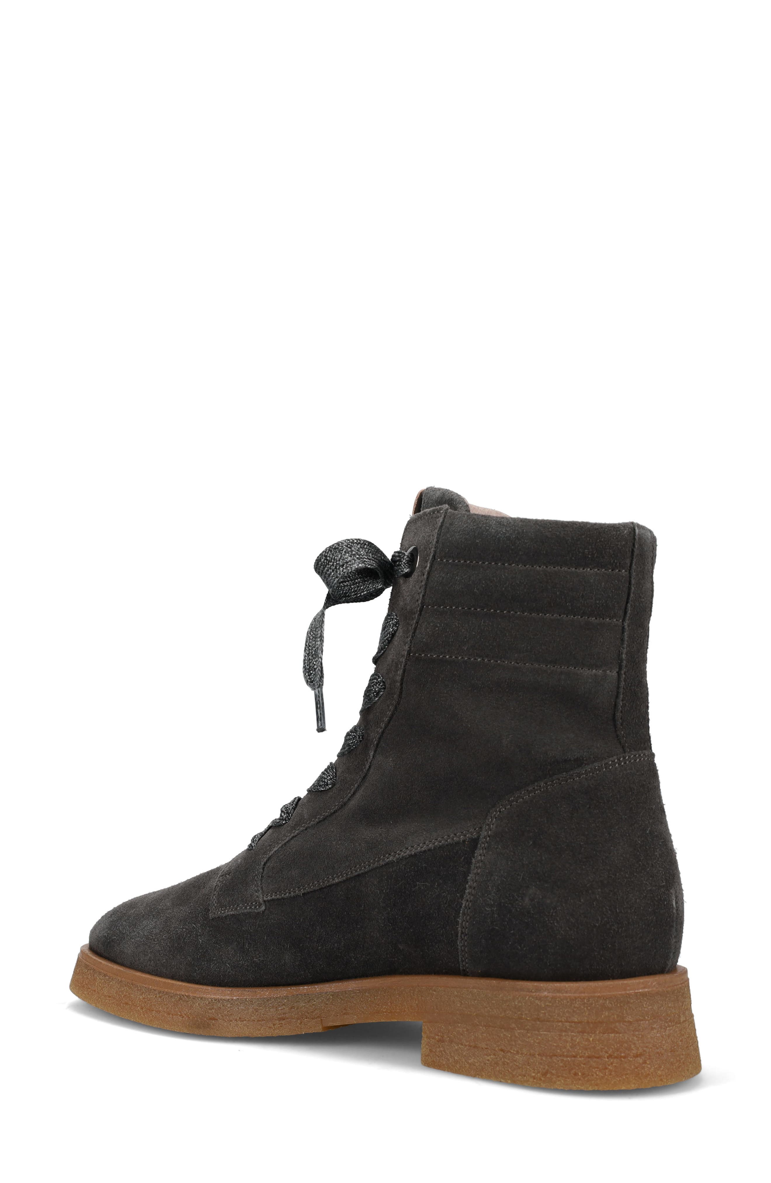Ron White Hayley Lace-Up Boot, Alternate, color, Slate